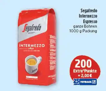 Marktkauf Segafredo intermezzo espresso Angebot
