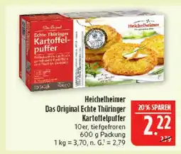 Marktkauf Heichelheimer das original echte thüringer kartoffelpuffer Angebot
