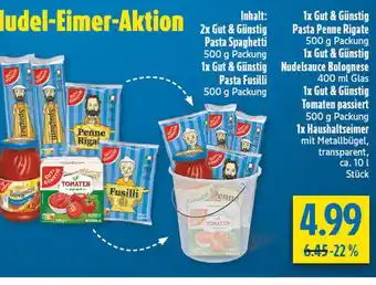 diska Gut & günstig pasta spaghetti Angebot