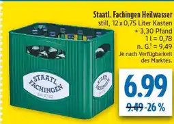 diska Staatl. fachingen heilwasser still Angebot