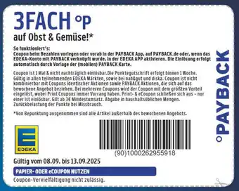 diska Edeka obst & gemüse Angebot