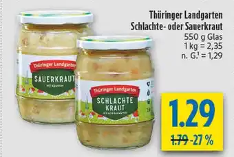 diska Thüringer landgarten schlachte kraut Angebot