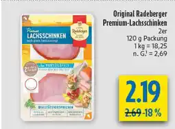 diska Radeberger premium-lachsschinken Angebot