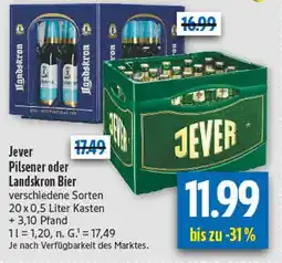 diska Jever pilsener Angebot