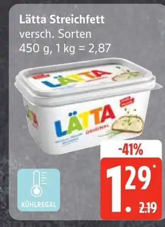 Edeka Lätta streichfett Angebot