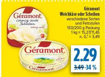 diska Géramont weichkäse cremig-zarte scheiben Angebot