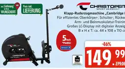 Marktkauf Christopeit klapp-ruderzugmaschine cambridge ii Angebot