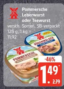 Edeka Pommersche leberwurst Angebot