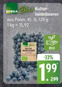 Edeka Edeka bio kulturheidelbeeren Angebot