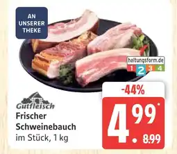 Marktkauf Gutfleisch frischer schweinebauch Angebot