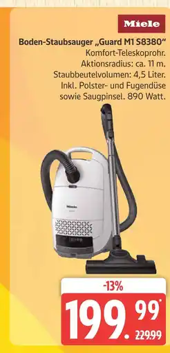 Marktkauf Miele boden-staubsauger guard m1 s8380 Angebot
