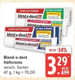Marktkauf Blend-a-dent haftcreme super haftcreme Angebot