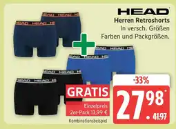 Marktkauf Head herren retroshorts Angebot