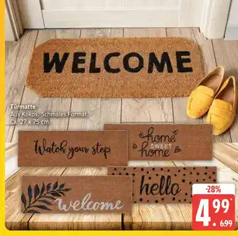 Marktkauf Türmatte welcome Angebot