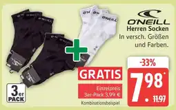Marktkauf O'neill herren socken Angebot