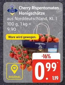 Edeka Cherry rispentomaten honigschätze Angebot