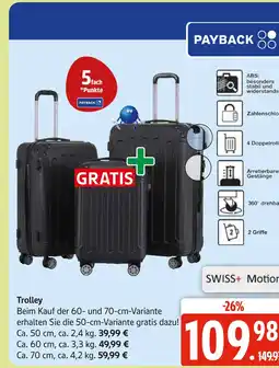 Marktkauf Trolley Angebot