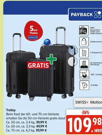 Marktkauf Trolley Angebot