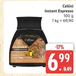 Marktkauf Cellini instant espresso Angebot