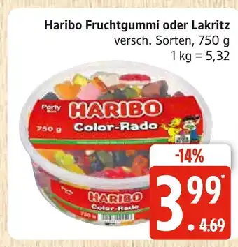 Marktkauf Haribo fruchtgummi Angebot