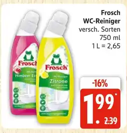 Marktkauf Frosch wc-reiniger himbeer Angebot
