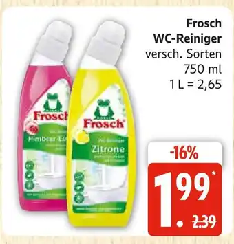 Marktkauf Frosch wc-reiniger himbeer Angebot