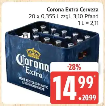 Marktkauf Corona extra cerveza Angebot