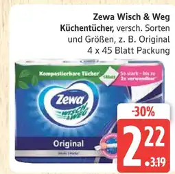 Marktkauf Zewa wisch & weg küchentücher Angebot