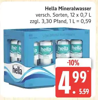 Marktkauf Hella mineralwasser Angebot