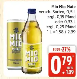 Marktkauf Mio mio mate 0,5 l Angebot