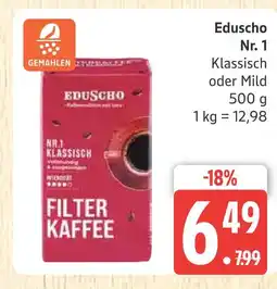 Marktkauf Eduscho nr. 1 kaffee Angebot