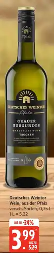 Marktkauf Deutsches weintor wein, aus der pfalz Angebot