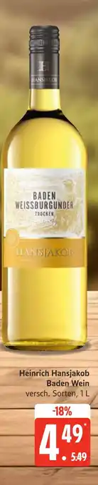Marktkauf Heinrich hansjakob baden wein Angebot