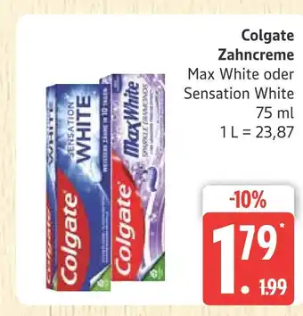 Marktkauf Colgate max white Angebot