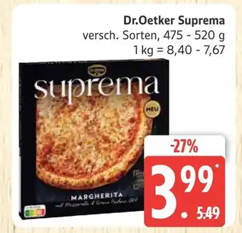 Marktkauf Dr. oetker suprema margherita Angebot