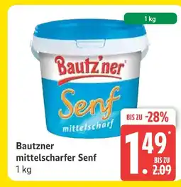 Marktkauf Bautz'ner mittelscharfer senf Angebot