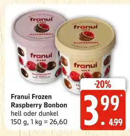 Marktkauf Franui frozen raspberry bonbon hell Angebot