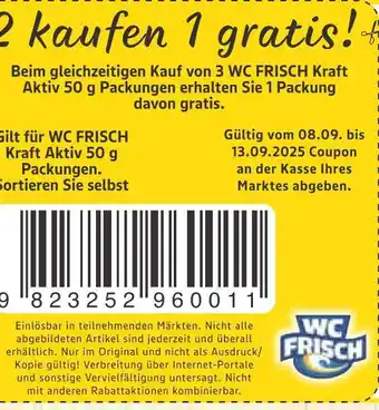 Marktkauf Wc frisch kraft aktiv Angebot