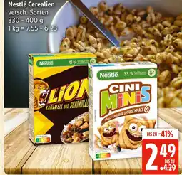 Marktkauf Nestlé lion cerealien Angebot