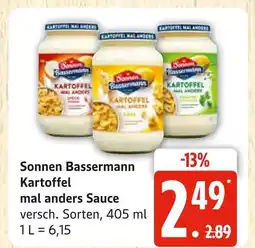 Marktkauf Sonnen bassermann kartoffel mal anders sauce - paprika Angebot