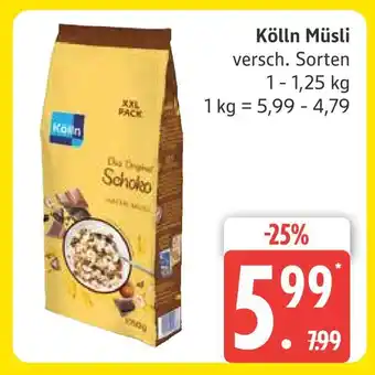 Marktkauf Kölln müsli Angebot