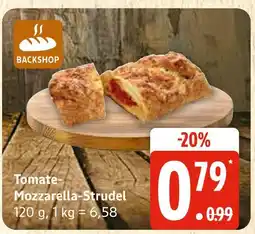 Marktkauf Backshop tomate-mozzarella-strudel Angebot