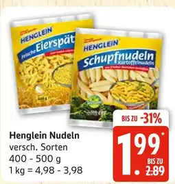 Marktkauf Henglein frische eierspätzle Angebot