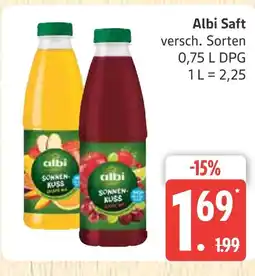 Marktkauf Albi sonnenkuss apfel-mango Angebot