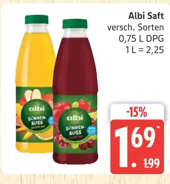 Marktkauf Albi sonnenkuss apfel-mango Angebot