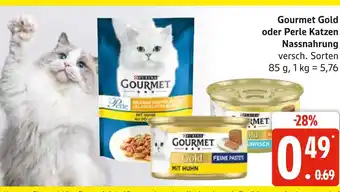 Marktkauf Gourmet gold nassnahrung Angebot