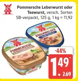 Marktkauf Pommersche leberwurst Angebot