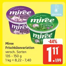 Marktkauf Miree frischkäsevariation Angebot