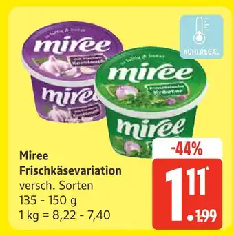 Marktkauf Miree frischkäsevariation Angebot