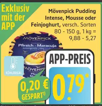 Marktkauf Mövenpick pudding intense Angebot